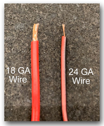 Best LED wire sizes
