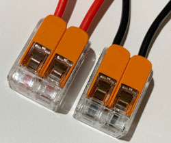 LED wire connectors